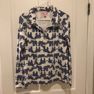 Lilly Pulitzer Elephant Popover